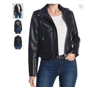 NWT BLANKNYC Full Zip Moto Jacket sz XS